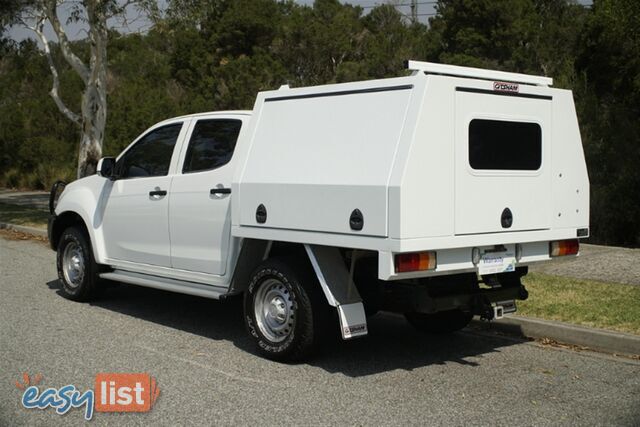 2019 ISUZU D-MAX SX DUAL CAB MY19 CAB CHASSIS