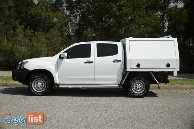 2019 ISUZU D-MAX SX DUAL CAB MY19 CAB CHASSIS