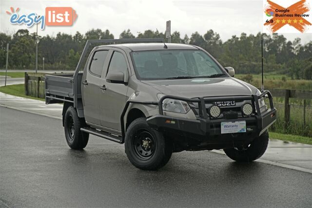 2017 ISUZU D-MAX SX DUAL CAB MY17 CAB CHASSIS