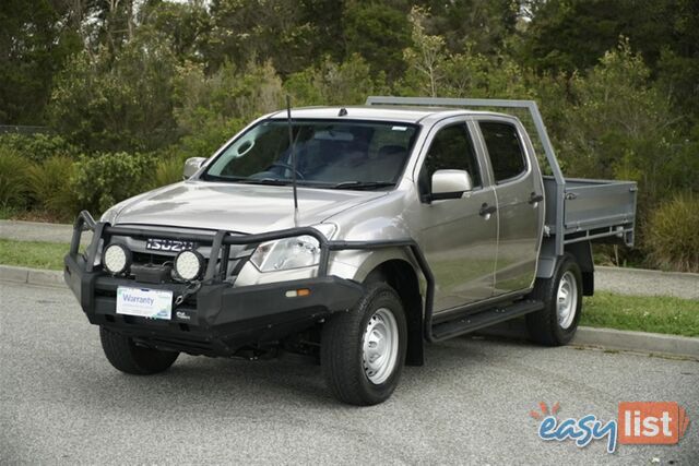 2017 ISUZU D-MAX SX DUAL CAB MY17 CAB CHASSIS