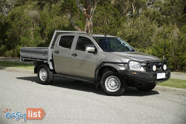 2017 ISUZU D-MAX SX DUAL CAB MY17 CAB CHASSIS