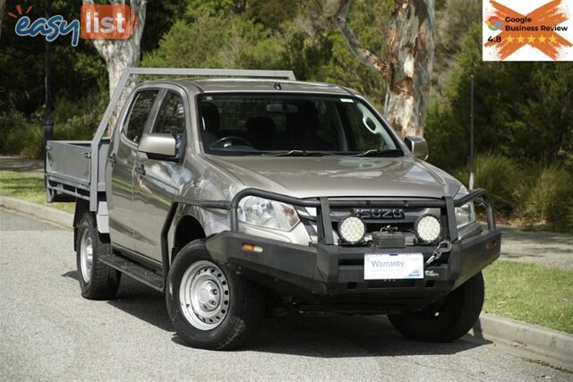 2017 ISUZU D-MAX SX DUAL CAB MY17 CAB CHASSIS