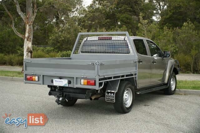 2017 ISUZU D-MAX SX DUAL CAB MY17 CAB CHASSIS