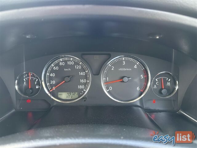 2012 NISSAN PATROL DX GU 7 MY10 WAGON