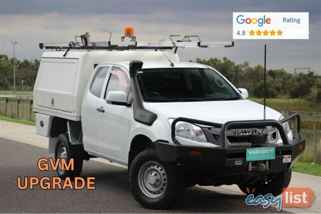 2016 ISUZU D-MAX SX EXTENDED CAB MY15 CAB CHASSIS