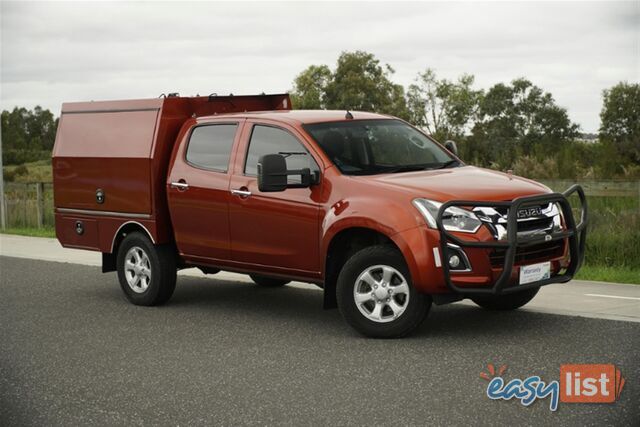 2017 ISUZU D-MAX LS-M DUAL CAB MY17 UTILITY