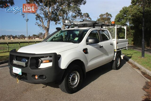 2019 FORD RANGER XL DUAL CAB PX MKIII MY19 CAB CHASSIS