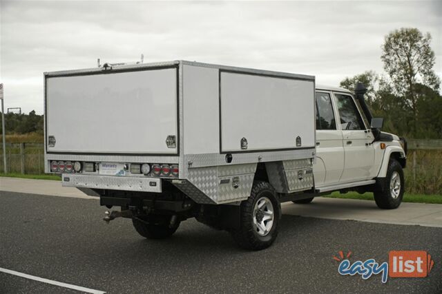 2016 TOYOTA LANDCRUISER GXL DUAL CAB VDJ79R CAB CHASSIS