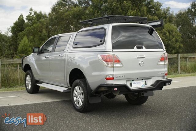 2013 MAZDA BT-50 GT DUAL CAB UP0YF1 UTILITY