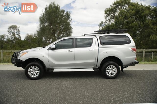 2013 MAZDA BT-50 GT DUAL CAB UP0YF1 UTILITY