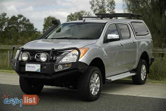 2013 MAZDA BT-50 GT DUAL CAB UP0YF1 UTILITY