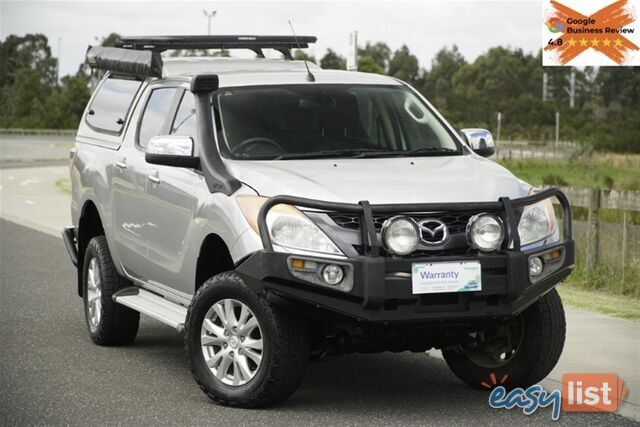 2013 MAZDA BT-50 GT DUAL CAB UP0YF1 UTILITY