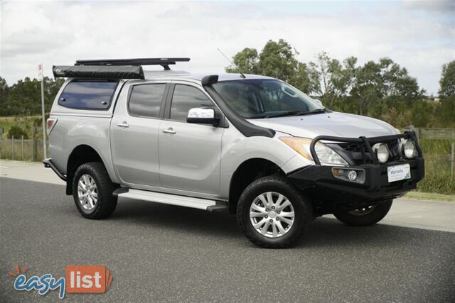 2013 MAZDA BT-50 GT DUAL CAB UP0YF1 UTILITY