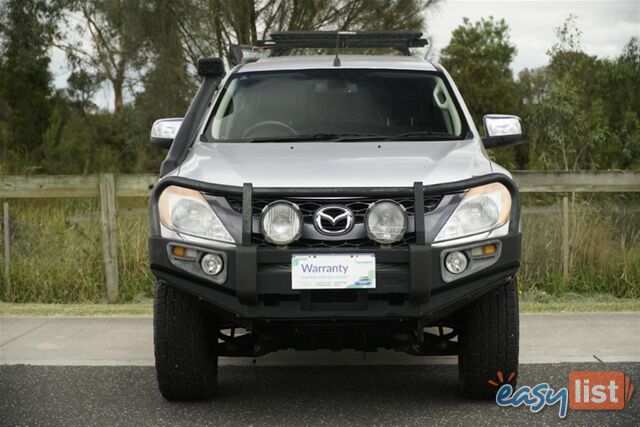 2013 MAZDA BT-50 GT DUAL CAB UP0YF1 UTILITY