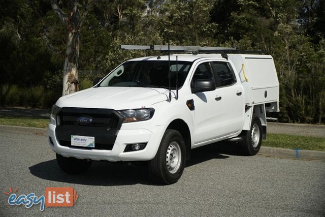 2017 FORD RANGER XL DUAL CAB PX MKII CAB CHASSIS