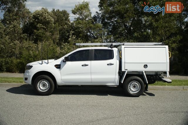 2017 FORD RANGER XL DUAL CAB PX MKII CAB CHASSIS