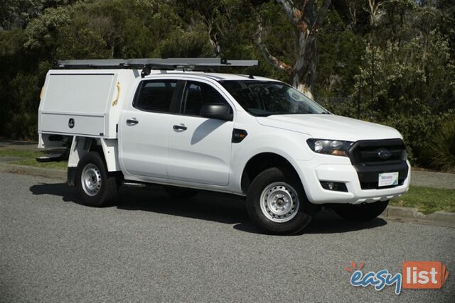 2017 FORD RANGER XL DUAL CAB PX MKII CAB CHASSIS