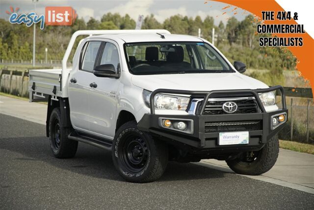 2019 TOYOTA HILUX SR DUAL CAB GUN126R CAB CHASSIS