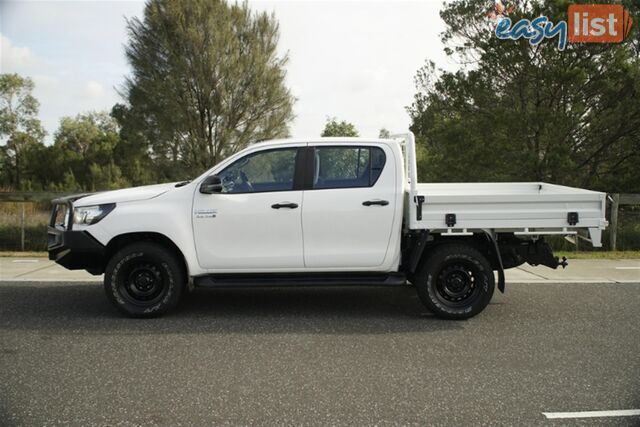2019 TOYOTA HILUX SR DUAL CAB GUN126R CAB CHASSIS
