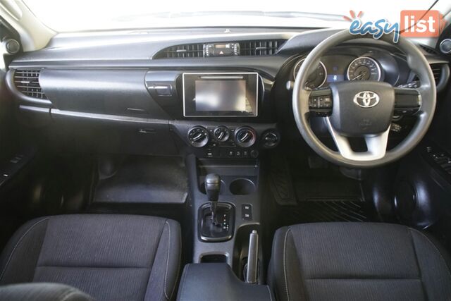 2019 TOYOTA HILUX SR DUAL CAB GUN126R CAB CHASSIS