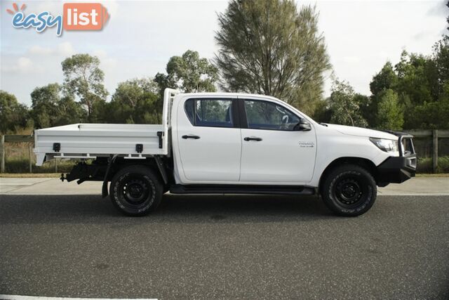 2019 TOYOTA HILUX SR DUAL CAB GUN126R CAB CHASSIS