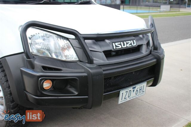 2016 ISUZU D-MAX SX DUAL CAB MY15.5 CAB CHASSIS