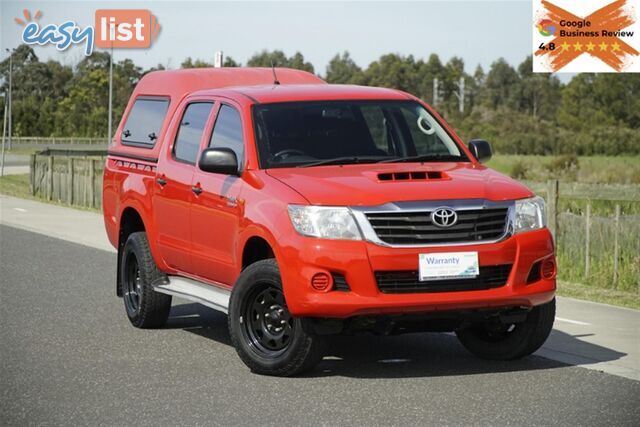 2014 TOYOTA HILUX SR DUAL CAB KUN26R MY14 UTILITY