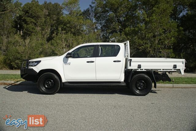2020 TOYOTA HILUX SR DUAL CAB GUN126R CAB CHASSIS