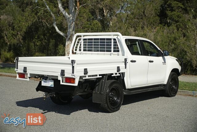 2020 TOYOTA HILUX SR DUAL CAB GUN126R CAB CHASSIS
