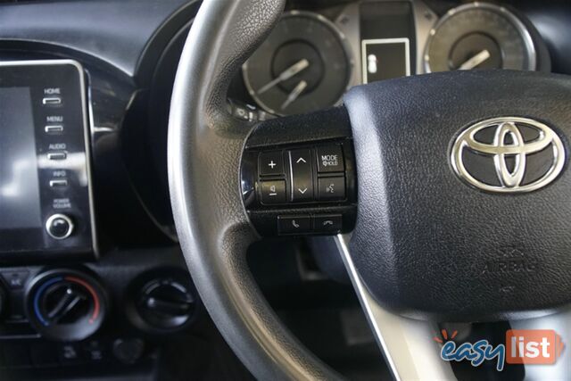 2020 TOYOTA HILUX SR DUAL CAB GUN126R CAB CHASSIS