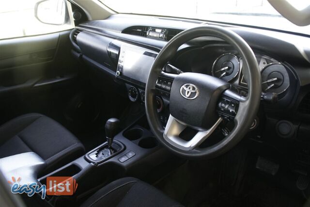 2020 TOYOTA HILUX SR DUAL CAB GUN126R CAB CHASSIS