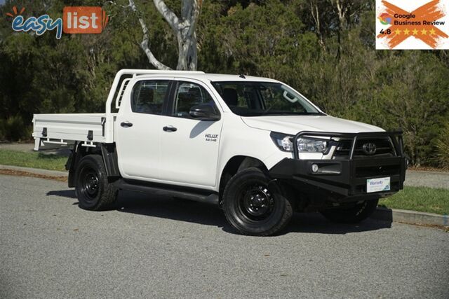 2020 TOYOTA HILUX SR DUAL CAB GUN126R CAB CHASSIS