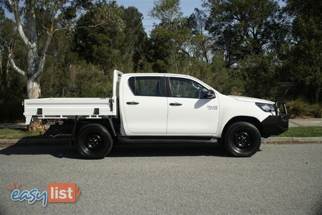 2020 TOYOTA HILUX SR DUAL CAB GUN126R CAB CHASSIS