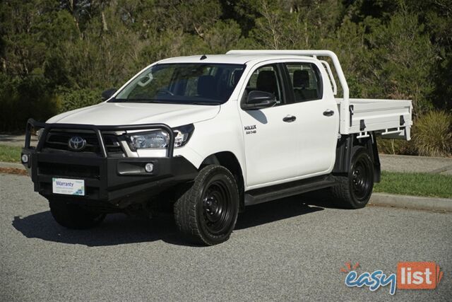 2020 TOYOTA HILUX SR DUAL CAB GUN126R CAB CHASSIS