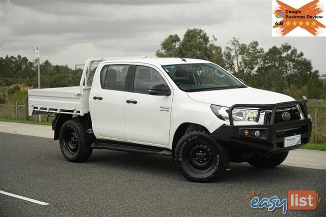 2019 TOYOTA HILUX SR DUAL CAB GUN126R CAB CHASSIS