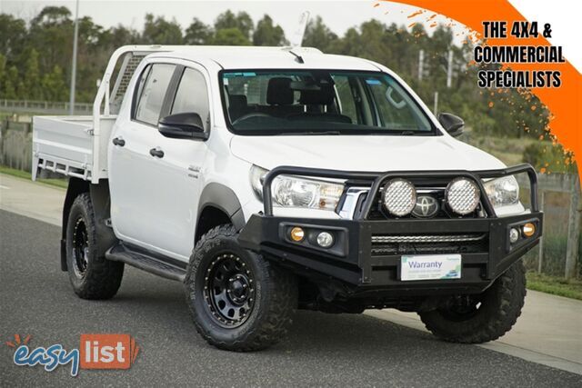 2019 TOYOTA HILUX SR DUAL CAB GUN126R CAB CHASSIS