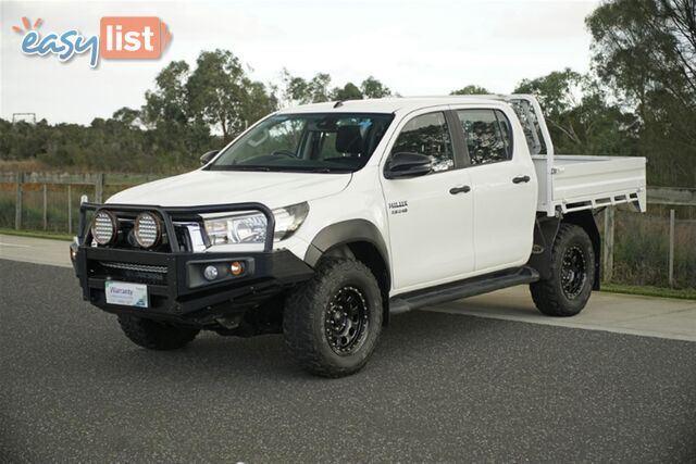 2019 TOYOTA HILUX SR DUAL CAB GUN126R CAB CHASSIS