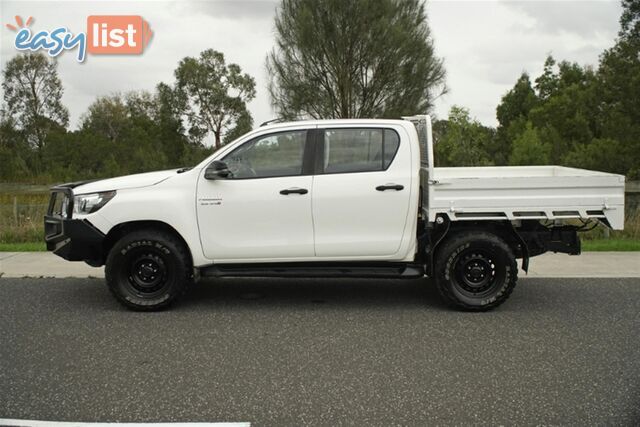 2019 TOYOTA HILUX SR DUAL CAB GUN126R CAB CHASSIS