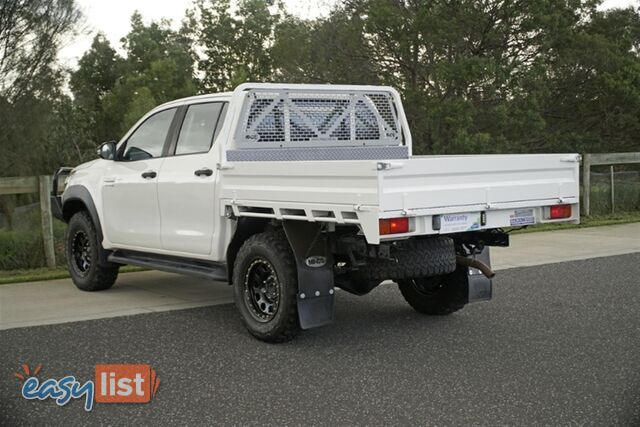 2019 TOYOTA HILUX SR DUAL CAB GUN126R CAB CHASSIS