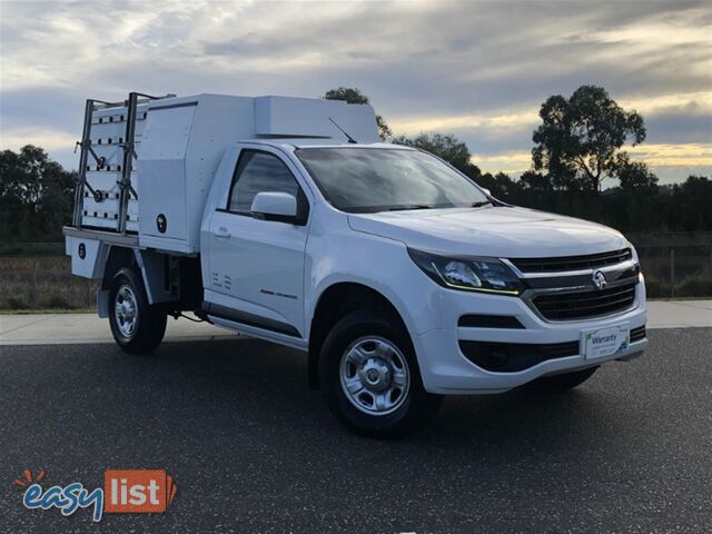 2019 HOLDEN COLORADO LS SINGLE CAB RG MY20 CAB CHASSIS