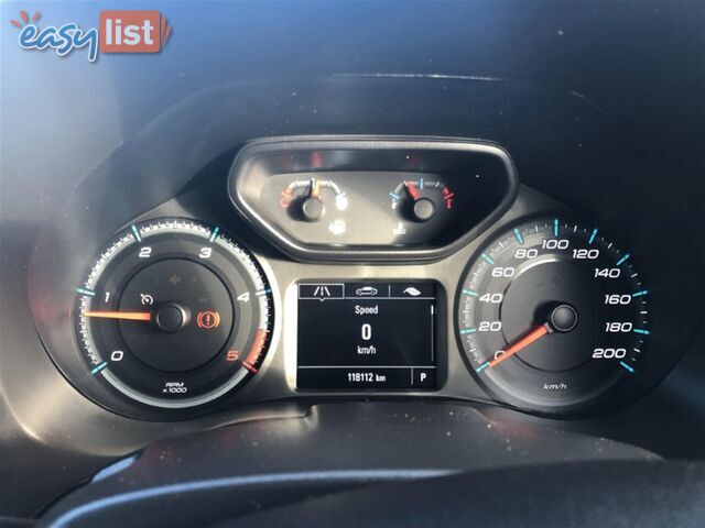 2019 HOLDEN COLORADO LS SINGLE CAB RG MY20 CAB CHASSIS