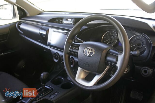 2019 TOYOTA HILUX SR DUAL CAB GUN126R CAB CHASSIS