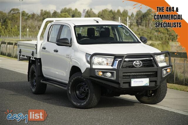 2019 TOYOTA HILUX SR DUAL CAB GUN126R CAB CHASSIS