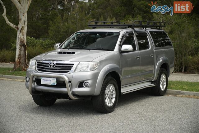 2014 TOYOTA HILUX SR5 DUAL CAB KUN26R MY14 UTILITY