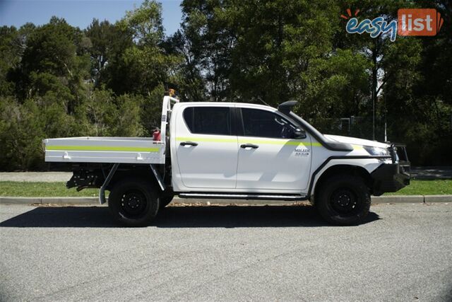 2020 TOYOTA HILUX SR DUAL CAB GUN126R CAB CHASSIS