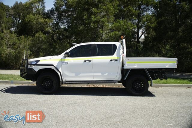 2020 TOYOTA HILUX SR DUAL CAB GUN126R CAB CHASSIS