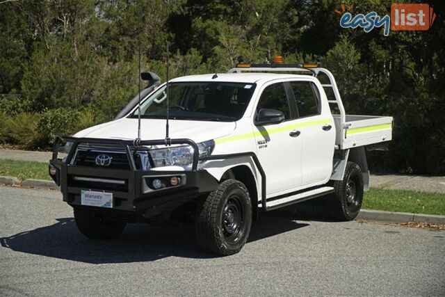 2020 TOYOTA HILUX SR DUAL CAB GUN126R CAB CHASSIS