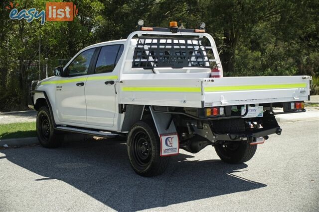 2020 TOYOTA HILUX SR DUAL CAB GUN126R CAB CHASSIS