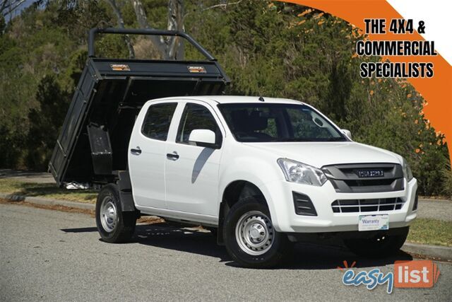 2017 ISUZU D-MAX SX DUAL CAB MY17 CAB CHASSIS