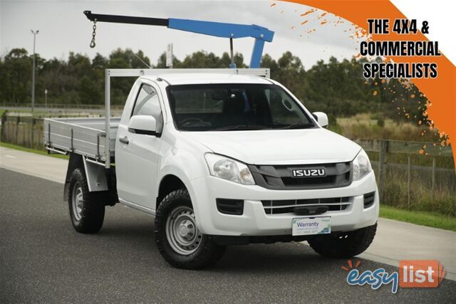 2016 ISUZU D-MAX SX SINGLE CAB MY17 CAB CHASSIS